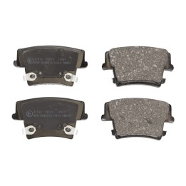 Rear brake pads ABS 37512