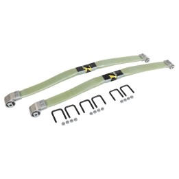 MUBEA standard rear GRP leaf spring set + mounting brackets NULL