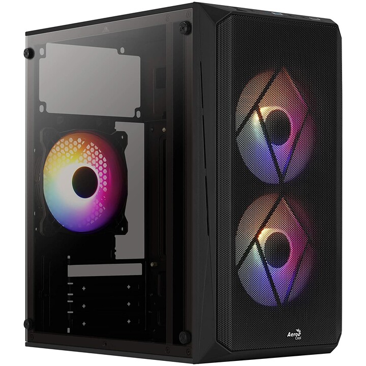 Caja Gaming Minitorre Aerocool CS107 V2