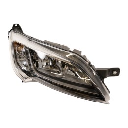 Headlamp + LED, silver, right-hand side, Magneti Marelli 712501201129