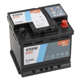 Batteria 55AH 480A EFB EL550 Exide