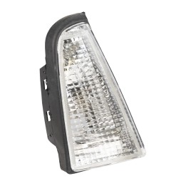 Complete front right indicator, white TYC 18-5191-15-2