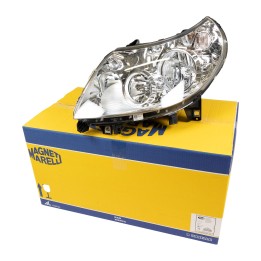 Left-hand headlamp, Magneti Marelli, including actuator 712471101129