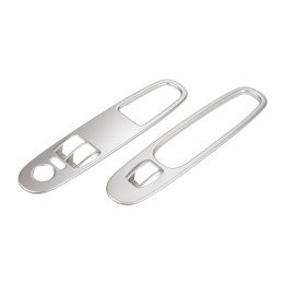 Window regulator button trim, silver-grey, Comfortline 50902767