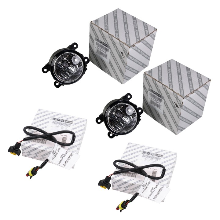 Fog light kit for retrofitting