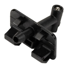 Black windscreen washer nozzle, OE (1353227080)