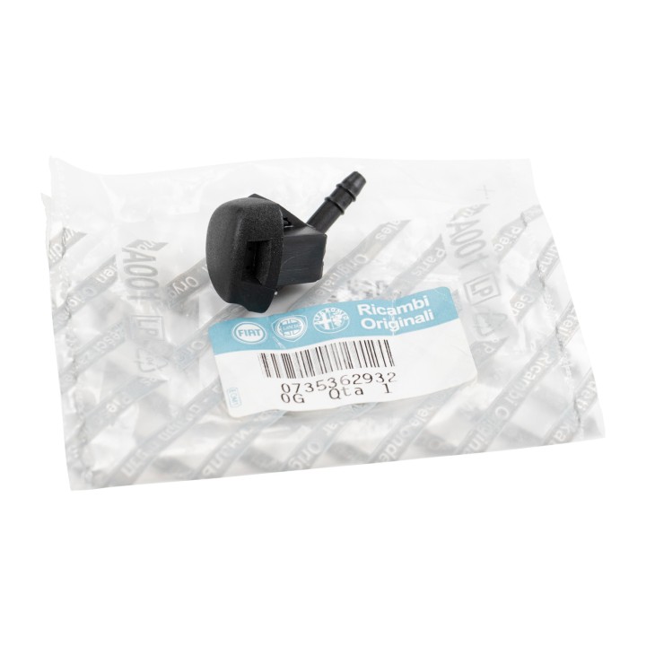 Black windscreen washer nozzle 735362932