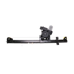 Front right electric window regulator with motor and rectangular plug Miraglio 30/1550B