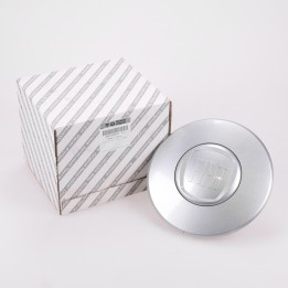 Tampa do cubo da roda com logótipo Fiat prateado, 16 polegadas 9665190680
