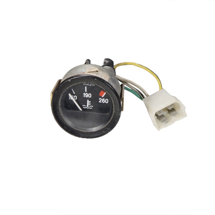 Second-hand water temperature gauge