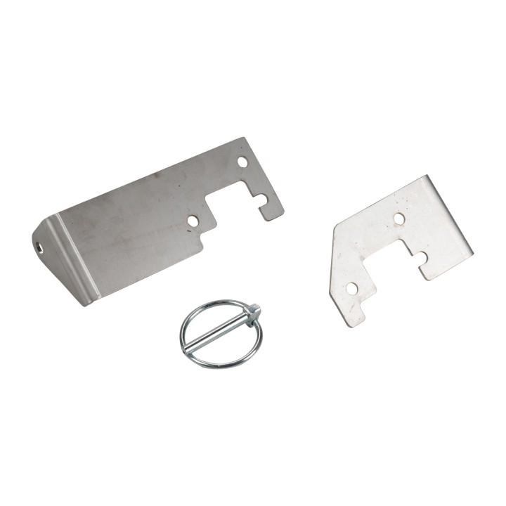 Tailgate anti-theft device with folding pin NULL