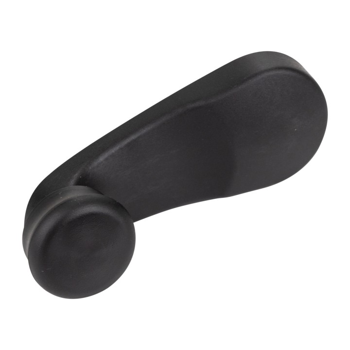 Manivela de ventanilla negra Miraglio 50/104