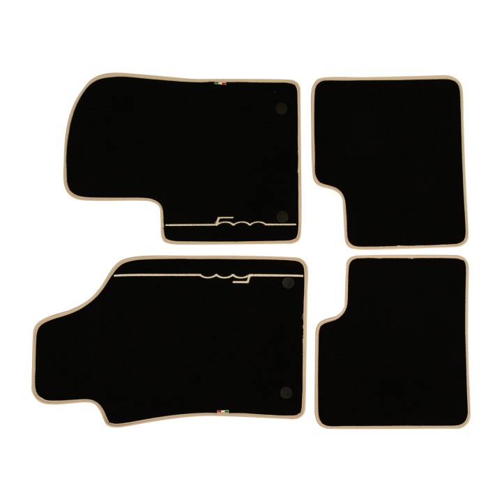 Velour floor mat set 71807944