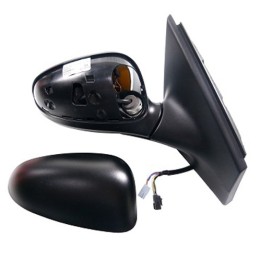 Right-hand wing mirror, electrically adjustable, heated, with temperature sensor, foldable SPJ E-2190