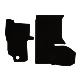 "Luxury" velour floor mat set (VL+VR+MT), split 3708/10044