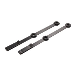 Seatbelt guide set, black 10058-HS