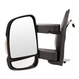 Left-hand wing mirror, manually adjustable, 16 W, medium mirror arm SPJ E-2337