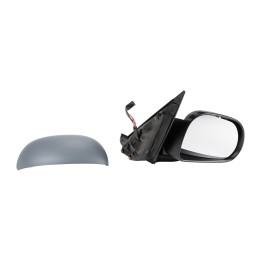Right-hand wing mirror with temperature sensor, primed TYC 309-0147