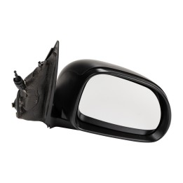 Right-hand wing mirror with temperature indicator, black FT0407013