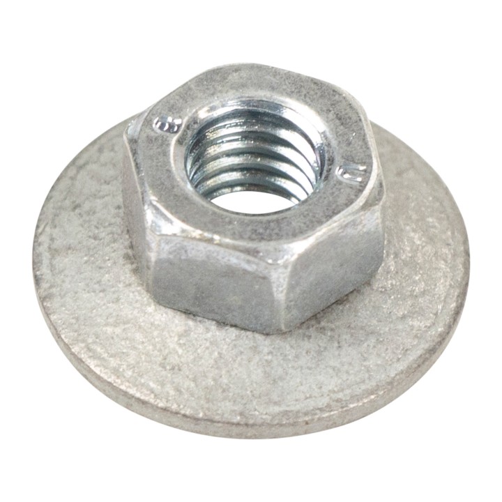 Combi nut with movable washer, M6 41311