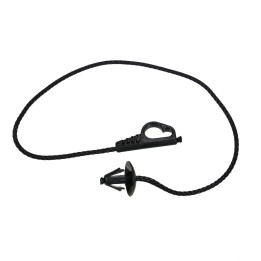 Holder, bracket, clip, rear shelf 15504