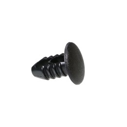 Black button for interior trim 50111