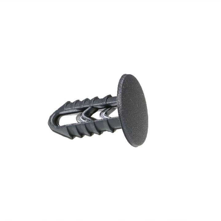 Button, dark grey, side trim 71170