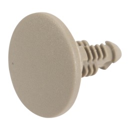 Grey button for interior trim / boot 50228S