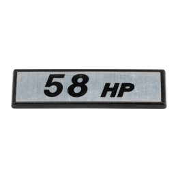 Plaque * 58HP *