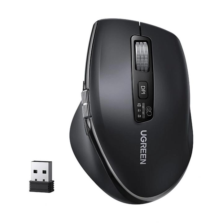 Mouse ottico wireless Ugreen – nero