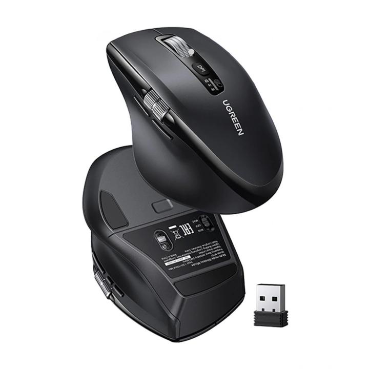 Mouse ottico wireless Ugreen – nero
