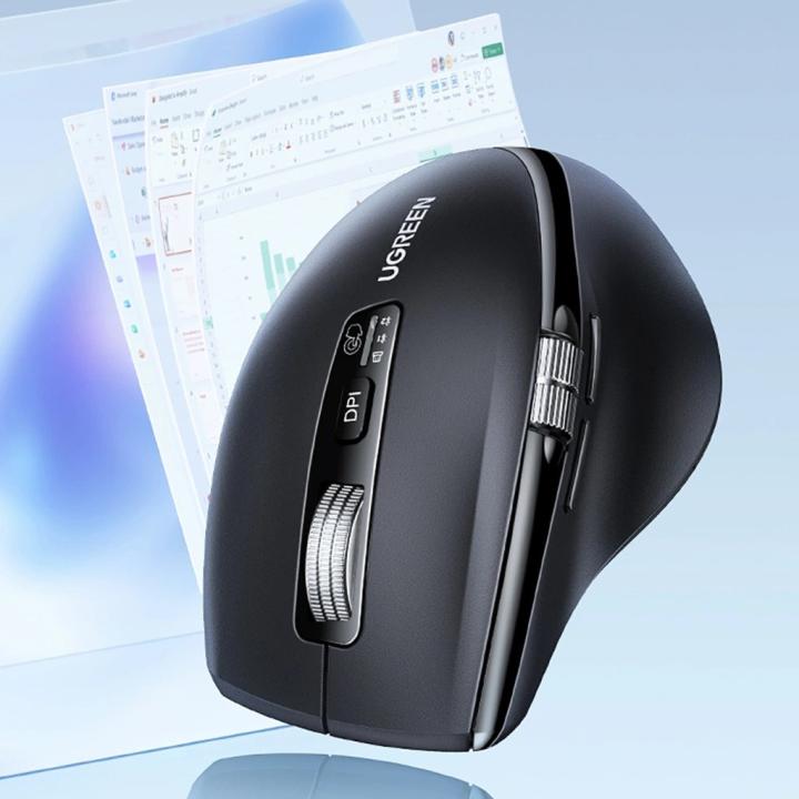 Ugreen Wireless Optical Mouse – Black