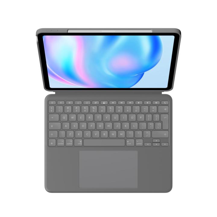 Logitech Combo Touch QWERTY Internacional dos EUA com Smart Connector, cinzento