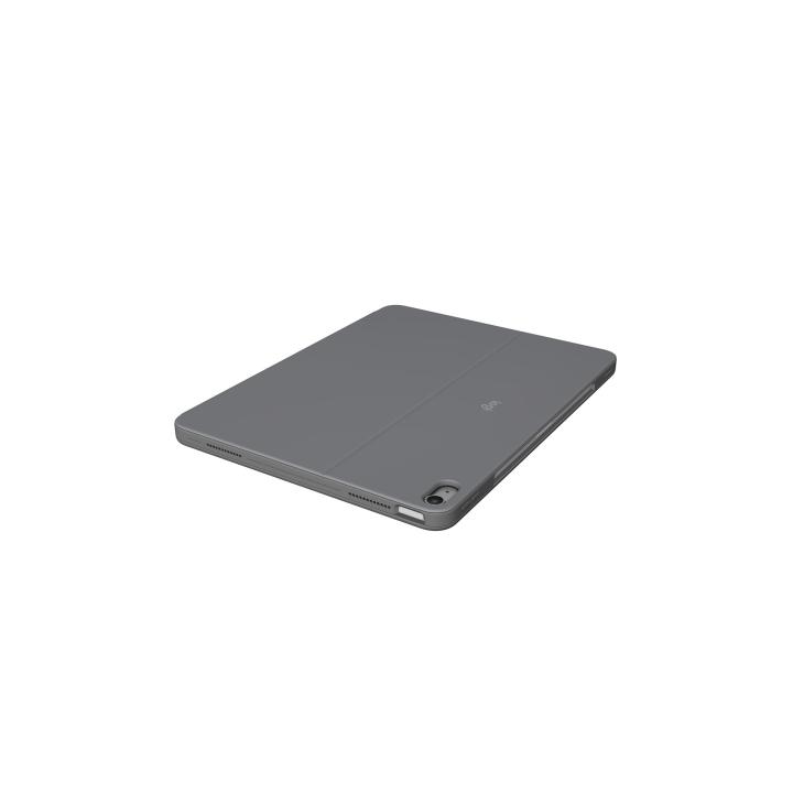 Logitech Combo Touch QWERTY Internacional dos EUA com Smart Connector, cinzento