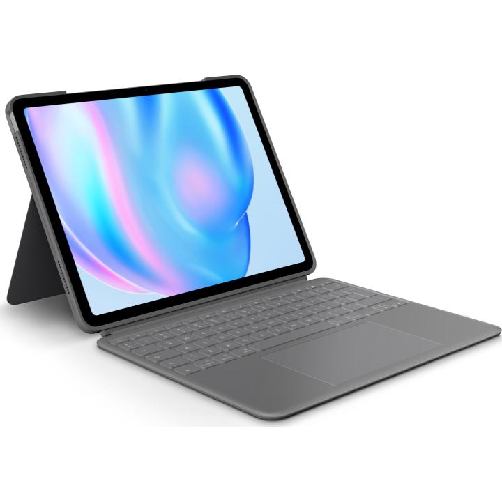 Logitech Combo Touch QWERTY Internacional dos EUA com Smart Connector, cinzento