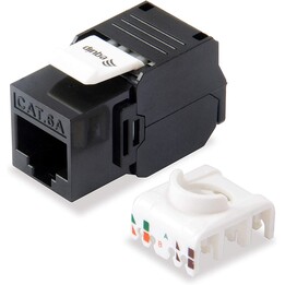 Kit 8 Conectores Hembra RJ45 UTP Cat6a Keystone Tool-Free EQUIP …