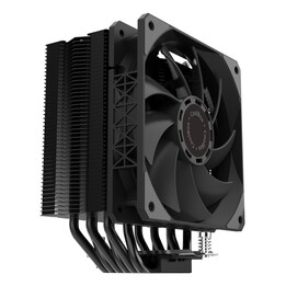 Coolbox H6 Multisocket, refrigeratore per CPU, nero