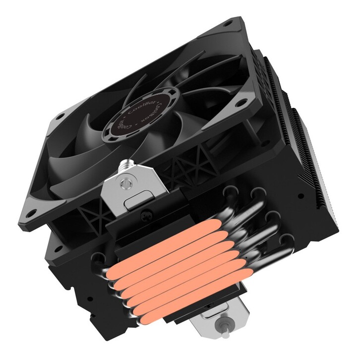 Refrigerador de CPU Coolbox H6 Multisocket, preto