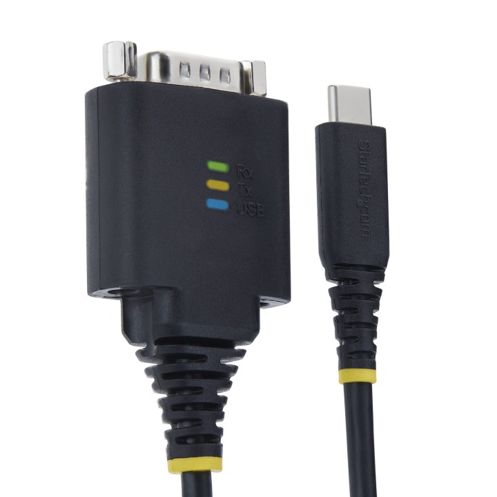 STARTECH.com 1P1FFC-USB-C-SERIAL USB-C serial adapter RS-232 black