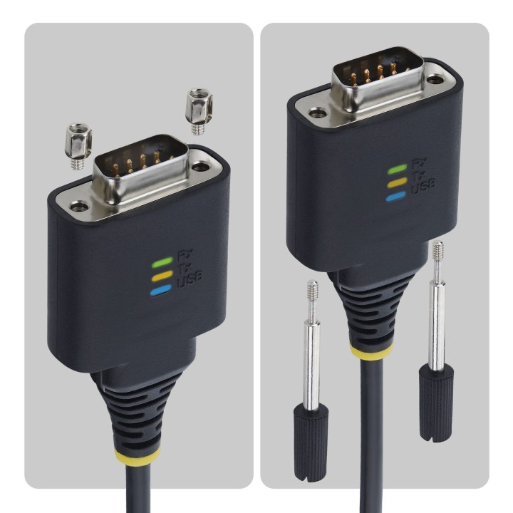 STARTECH.com 1P1FFC-USB-C-SERIAL USB-C serial adapter RS-232 black