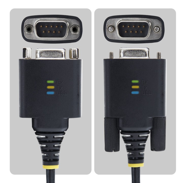 STARTECH.com 1P1FFC-USB-C-SERIAL USB-C serial adapter RS-232 black
