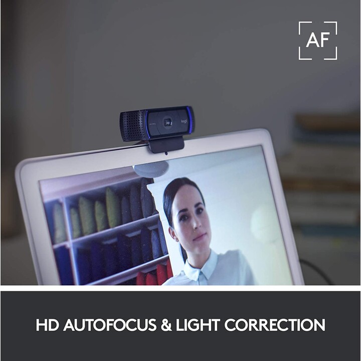 WEBCAM LOGITECH C920S HD PRO FHD NERO