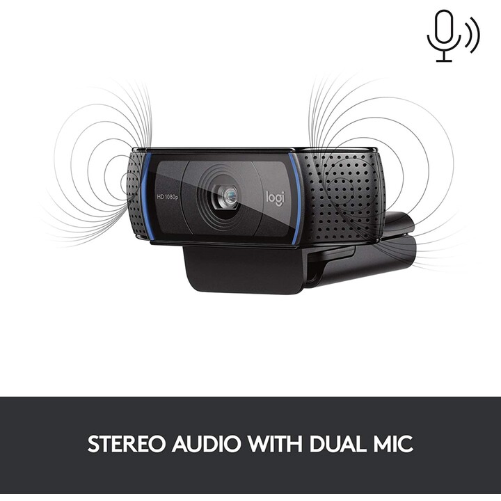 WEBCAM LOGITECH C920S HD PRO FHD NERO