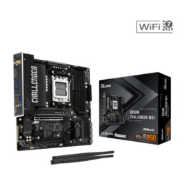 Placa base|ASROCK|AMD B850|Socket AM5|micro ATX|RAM DDR5-SDRAM|4 ranuras|Wi-Fi Sí|Bluetooth Sí|1 ranura M.2 (M)|B850MCHALLENGERW