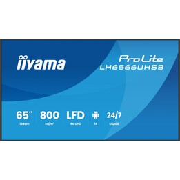 Prolite 65 inch - 4k UHD Touch Display - 3840x2160 - Android 14 - 24/7