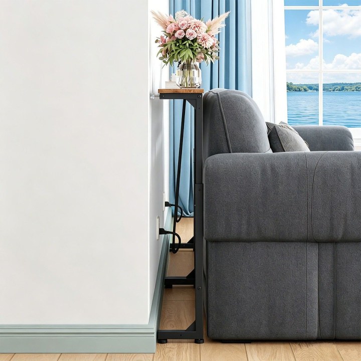 MC-140 B Side Table with Charging Strip