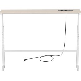 Side Table with Charging Strip MC-140 W