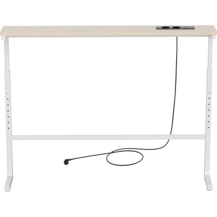 Side Table with Charging Strip MC-140 W