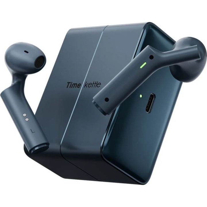 TimeKettle W4 Plus TWS Wireless Earbuds, Blue
