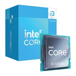 Processador Intel Core i3-14100 4 Núcleos LGA1700 Tray